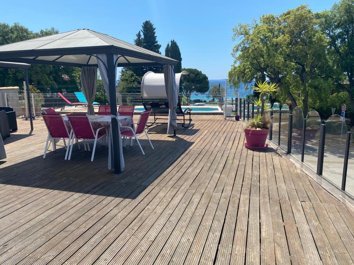 Cavaliere Apt 125M2 Piscine Le Lavandou Exteriér fotografie